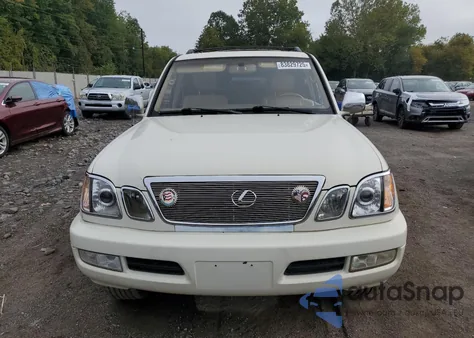 1999 Lexus Lx 470 из США, поврежденный, VIN JT6HT00W8X0049799